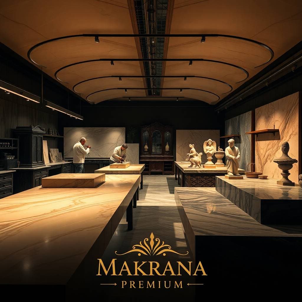 Makrana Premium Craftsmen at Work