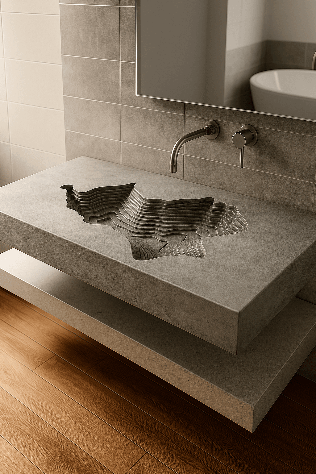 luxury creative sink design