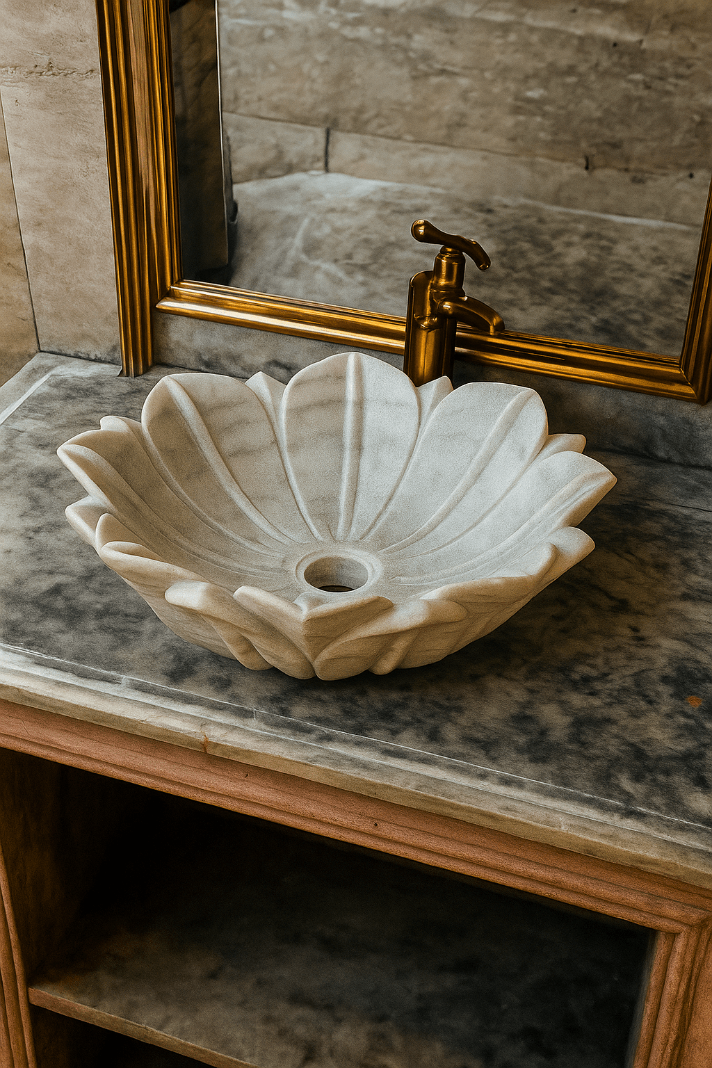 luxury marble wash basin