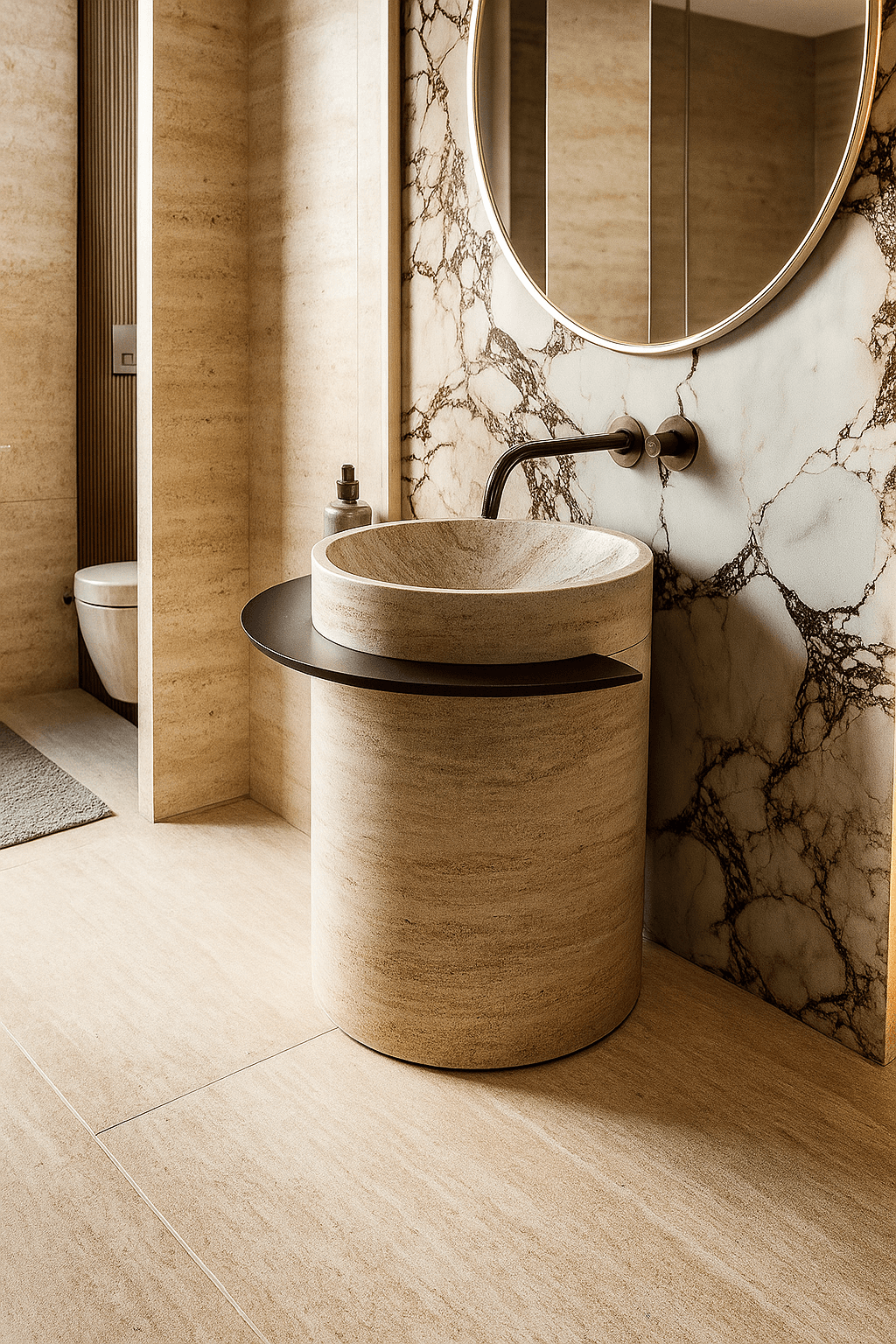 luxury modern bathroom sink